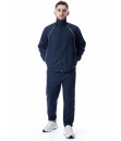 CONJUNTO AGASALHO MASCULINO - FILETE - MARINHO/CINZA - BUTU BIRU